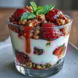 Mini Strawberry Yogurt Parfaits