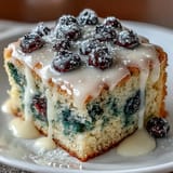 Baby Shower Blueberry Lemon Cake