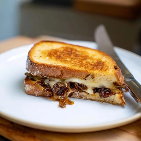 Caramelized Onion Grilled Cheese