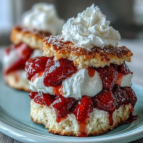 Classic Strawberry Shortcake Layers