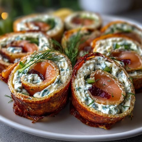 Smoked salmon and cucumber cream cheese pinwheels with dill, rolled in soft tortillas for a party-perfect appetizer.