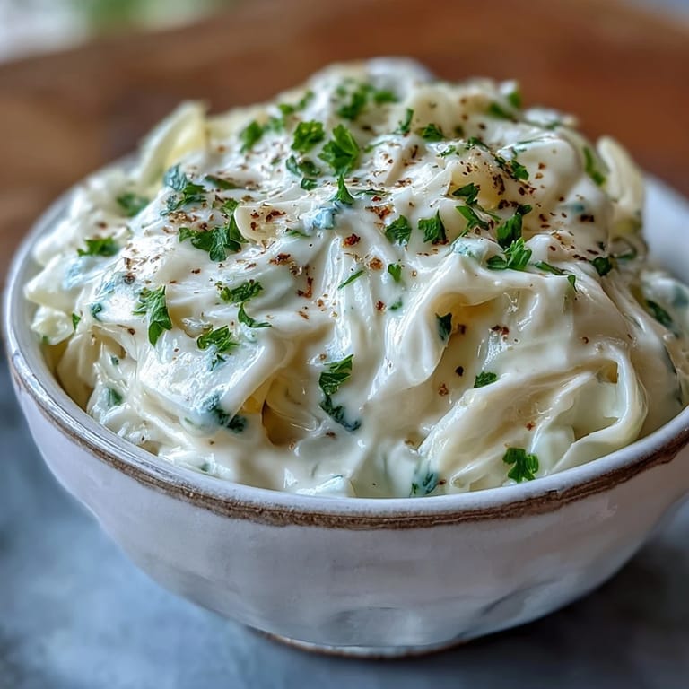 Steaming Creamed Cabbage side dish with a light, creamy texture, perfect for a comforting vegetarian or gluten-free meal.