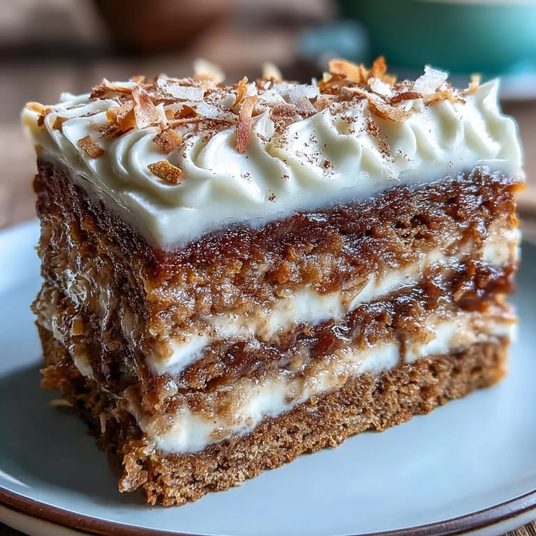 A freshly baked Vegan Hojicha Latte Cake whole round, garnished with a dusting of hojicha powder, resting on a cooling rack ready to be sliced.