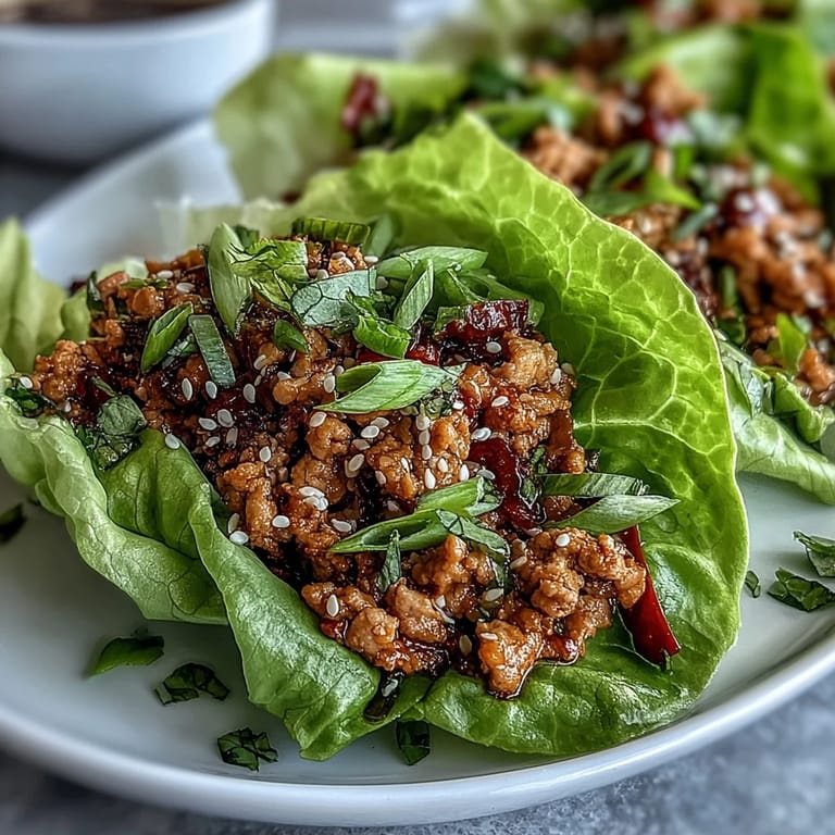 Light and refreshing turkey lettuce wraps served with vibrant veggie sticks, ideal for a low-carb, gluten-free summer recipe.