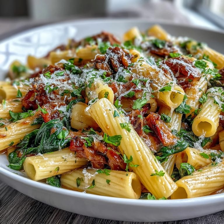 This simple one-pot pasta recipe features tender penne, fresh veggies, and rich tomato sauce—perfect for quick, affordable family meals.