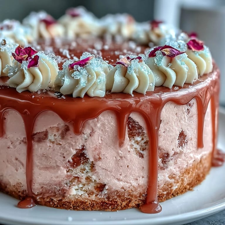 Beautifully decorated Bridal Shower Rosé Velvet Cake, perfect for sweet toasts.